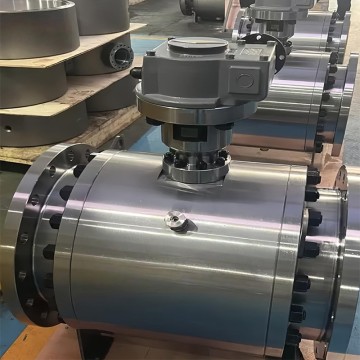 3 Piece Flanged Trunnion Ball Valve for Industrial Service