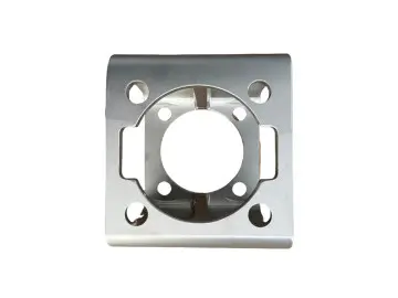 Ball Valve Bracket – Sandblasted Steel Body | Customizable in Stainless Steel