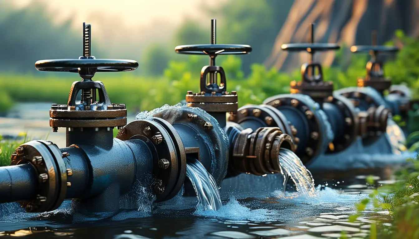 Valve Body For Water Treatment Plants