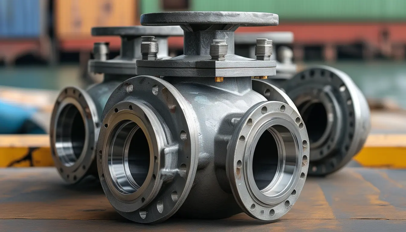 Carbon Steel Valve Body For Marine And Shipbuilding