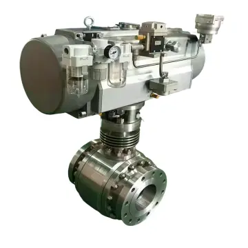 high temperature pneumatic ball valve